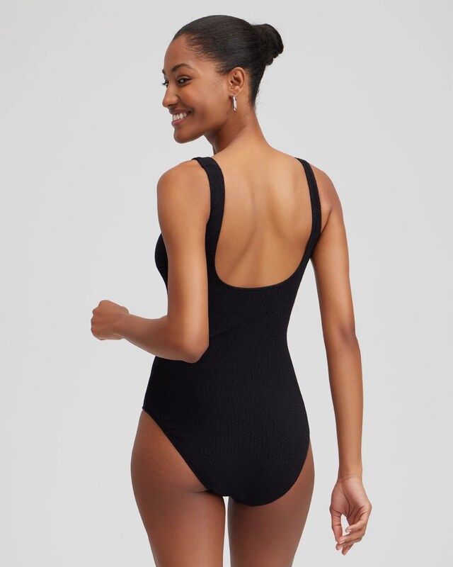 Gottex Square Neck One Piece Swimsuit - image 3